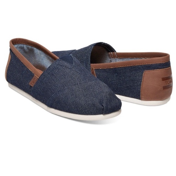 Toms Other - NWT Tom’s Denim Men’s Classics Size 8.5